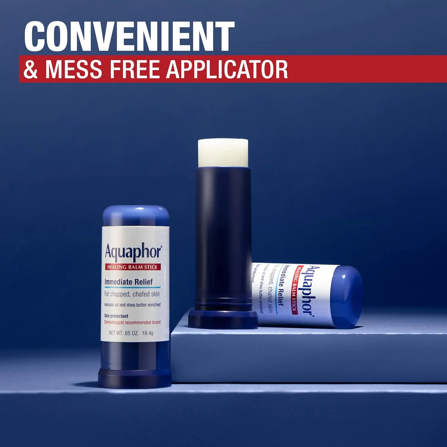 Aquaphor Healing Balm Stick with full Aquaphor product range