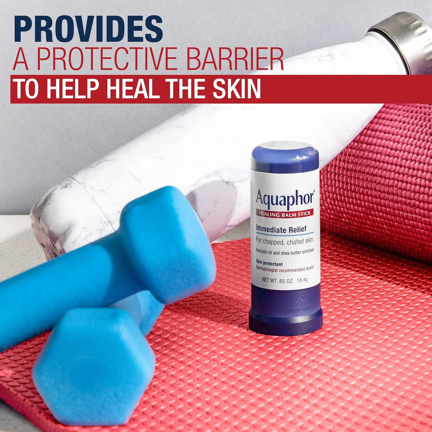 Aquaphor Healing Balm Stick convenient and mess free applicator