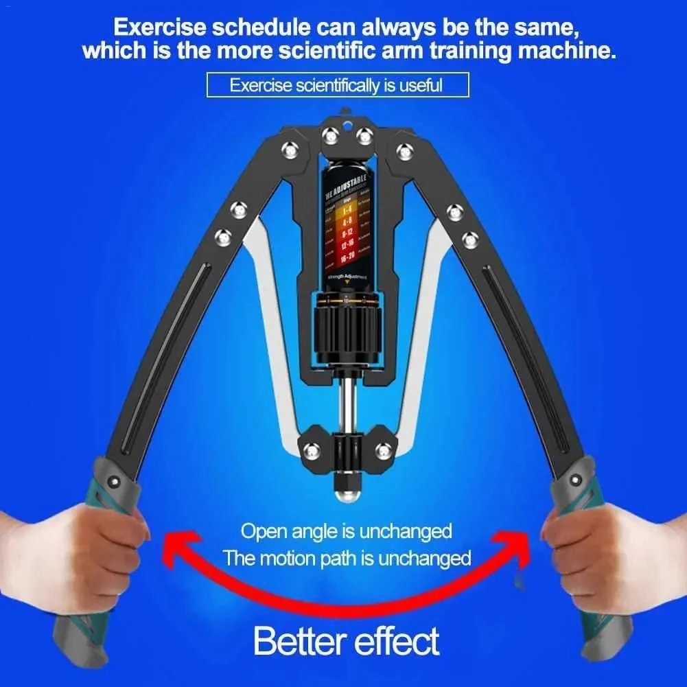 EAST MOUNT Twister Arm Exerciser consistent motion path and open angle